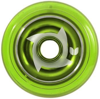 Blazer Pro Scooter Wheel Shuriken Green Hub Clear Green 100mm