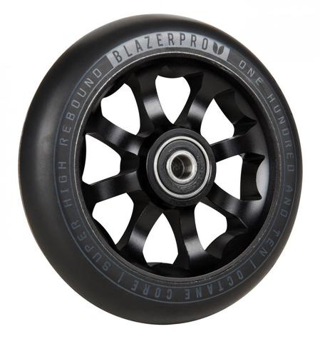 Blazer Pro Scooter Wheel Octane 110mm With Abec 9 Black 110mm 
