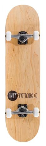 Enuff Logo Natural Stain Skateboards Complete