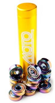 Moto Skate Bearings Premium Swiss (Pack Of 16)