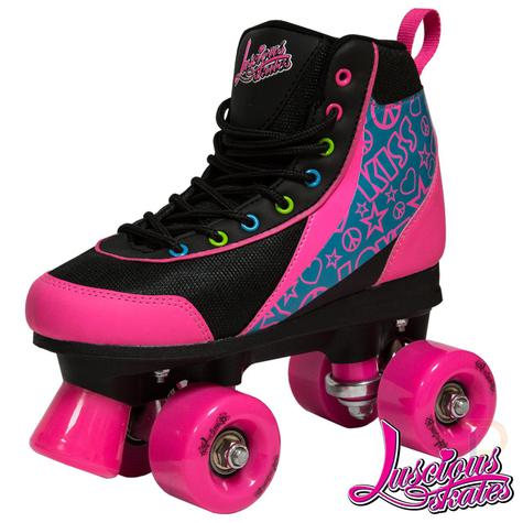 Luscious Retro Roller Quad Skates - Disco Diva - kids