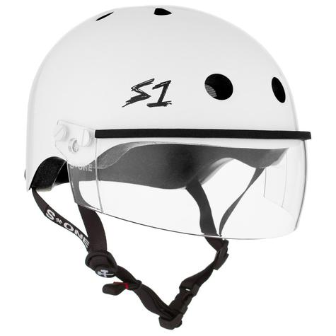 S1 Lifer Helmets Inc Visor - White Gloss