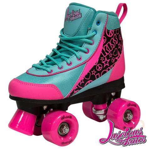 Luscious Retro Roller Quad Skates Summer Dayz - Kids