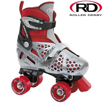 Roller Derby Trans 400 Adjustable Boys Quad Skates
