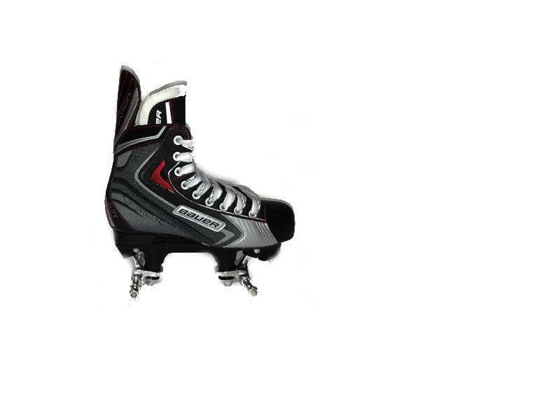 Bauer Speed TI Roller Quad Skates With Krytoincs Wheels Skate Attack