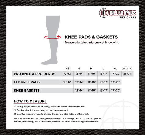 187 Pro Derby Knee Black / Black - main image