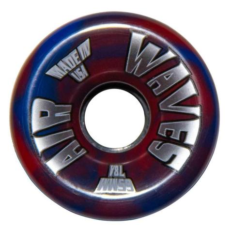 BAUER XLP CUSTOM QUAD ROLLER SKATES WITH AIR WAVES WHEELS - main image