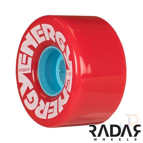 RADAR  ENERGY WHEELS RED - 57mm/78a PACK OF 4
