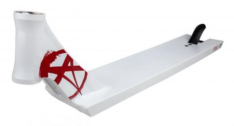 Addict Deck Defender White /Bloody Red 570mm