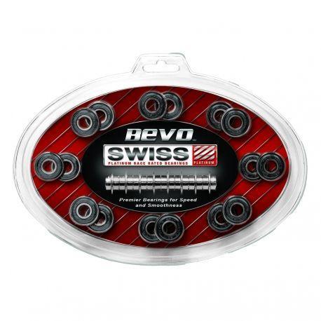 Bevo Swiss Platinum Race Rated Chrome Bearings Pack Of 16