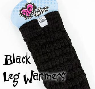 Black Rio Roller Leg Warmers