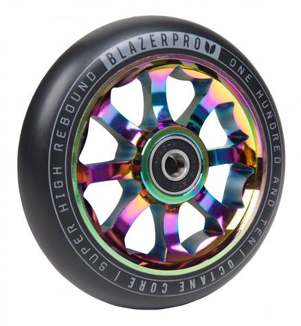 Blazer Pro Scooter Wheel Octane 110mm With Abec 9 NeoChrome