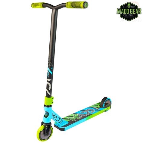 Madd Gear Kick Pro V5 Scooters Blue / Lime - main image