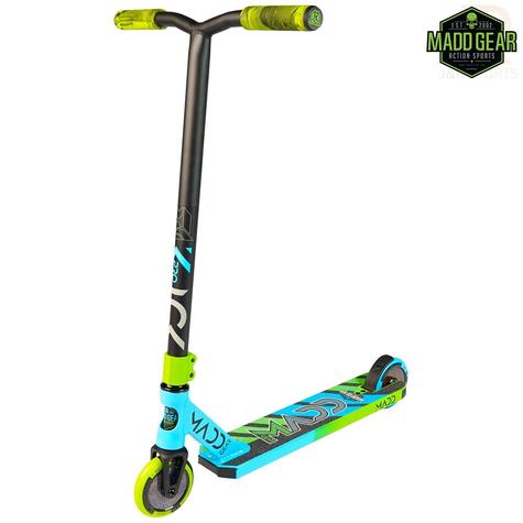 Madd Gear Kick PRO V5 Scooters Blue / Lime