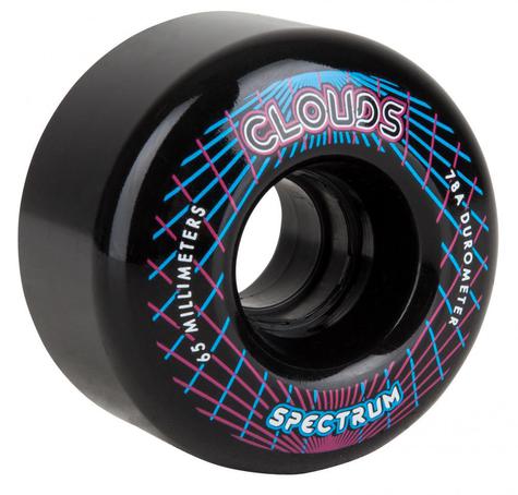 Clouds Urethane Wheels Spectrum (pack 4) Black 65mm  - main image
