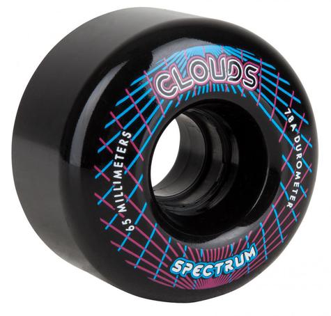 Clouds Urethane Wheels Spectrum (pack 4) Black 65mm 