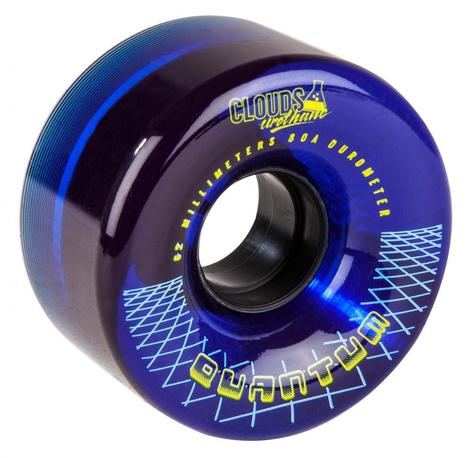 Bauer XLS custom quad roller skate with Clouds Urethane Wheels - main image