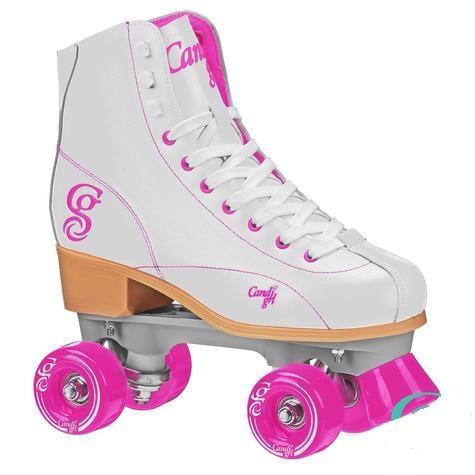Image of Candi Girl Sabina Skates - White / Pink