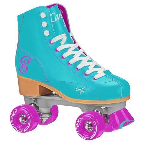 Candi Girl Sabina Skates - Mint / Purple