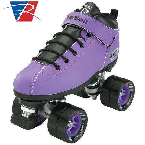 Riedell Dart Purple Roller Skates - main image