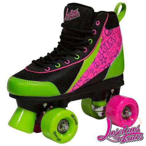 Luscious Retro Roller Quad Skates  - Delish - main image
