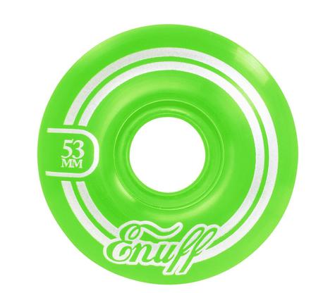 Enuff Refresher II Wheels - Green - 53mm