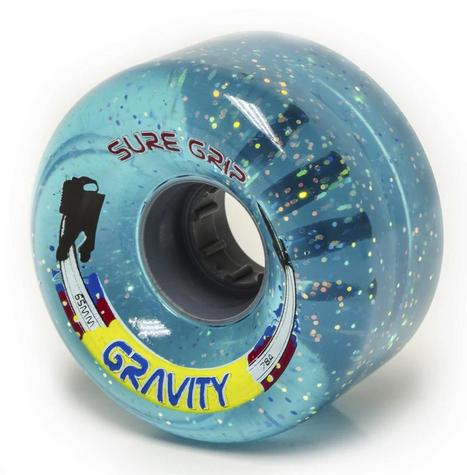 Sure Grip Gravity Glitter Outdoor Wheels Blue. - main image