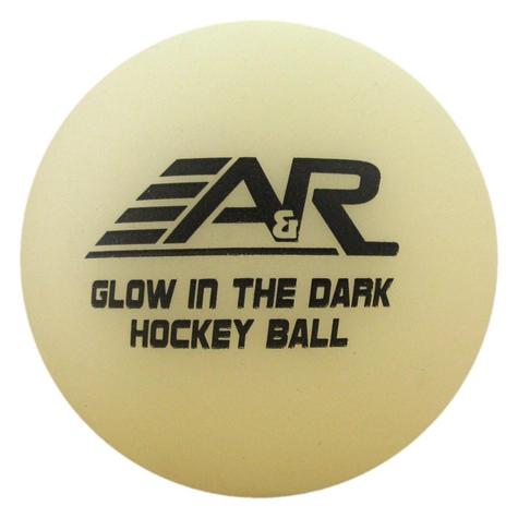 A&R Street Hockey Balls Glow In The Dark
