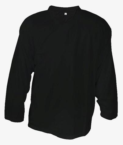 Plain Practice Jersey BLACK