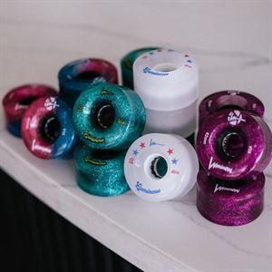 Luminous Led Light Up Quad Wheels - 62mm All Colours Pack Of 4 - main image