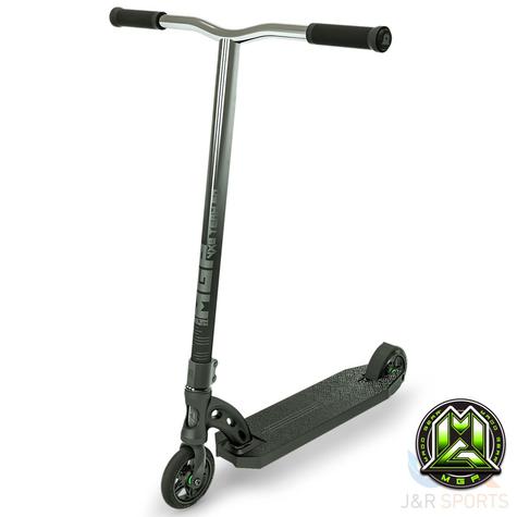 MGP VX 8 Team Edition Scooter Black With Chrome Bars - main image