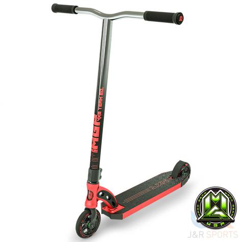 MGP VX 8 Team Edition Scooter Red With Chrome Bars - main image