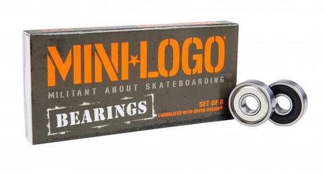 Mini Logo skate Bearings pack of 16
