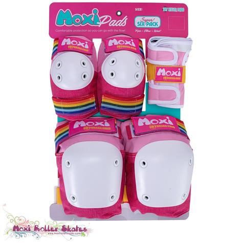 Triple 8 187 Killer Pads Six Pack Combo Protection - Moxi Pink Snr