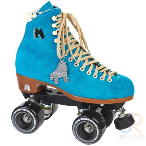 Moxi Lolly Pool Blue Quad Roller Skates - Kids