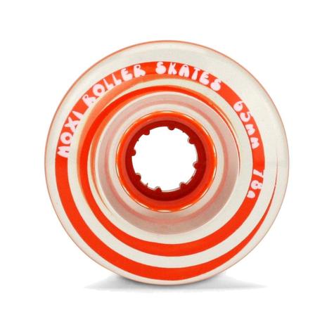 Moxi Gummy Wheels Clear / Orange 65/78A Pack Of 4