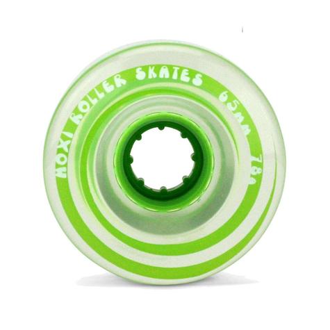 Moxi Gummy Wheels Clear / Green 65/78A Pack Of 4 - main image