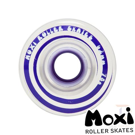 Moxi Gummy Wheels - Clear / Purple 65/78A Pack Of 4
