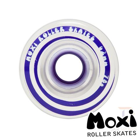 MOXI GUMMY WHEELS - CLEAR / PURPLE 65/78A PACK OF 4