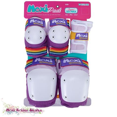 Triple 8 187 Killer Pads Six Pack Combo Protection - Moxi Lavender