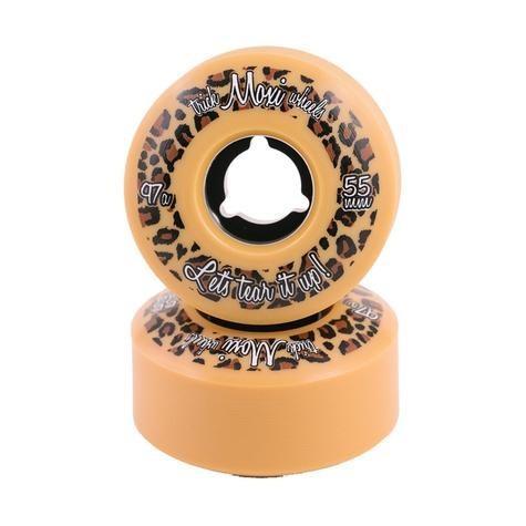 Moxi Trick Wheels Cream / Tan 55mm/97A Pack Of 4