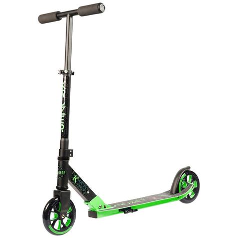 Madd Gear Carve Kruzer 150 Scooter - Black / Lime - main image
