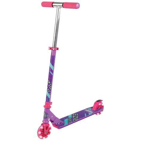 Image of MADD GEAR CARVE RIZE SCOOTER inc LUW - PURPLE / PINK