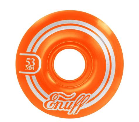Enuff Refresher II Wheels - Orange - 53mm