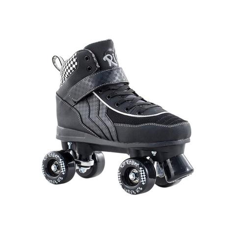 Rio Mayhem Black Quad Roller Skates - Kids