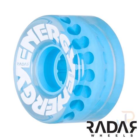 RADAR  ENERGY WHEELS CLEAR BLUE - 57mm/78a PACK OF 4