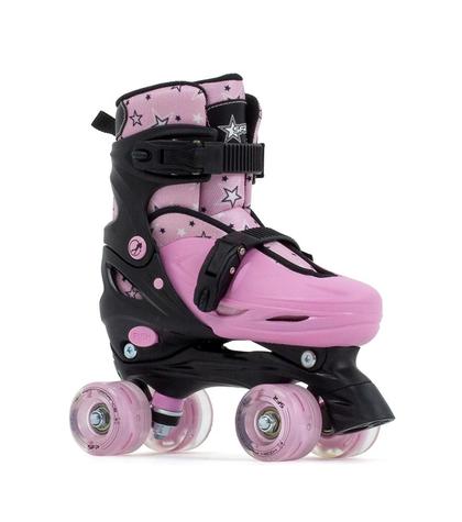 SFR Nebula Lights Adjustable Quad Skates - Kids