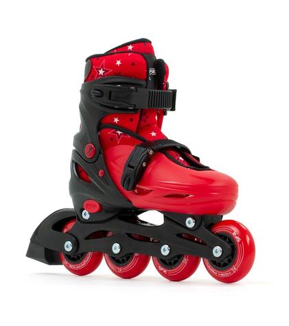 SFR Plasma Adjustable Inline Skates - Red