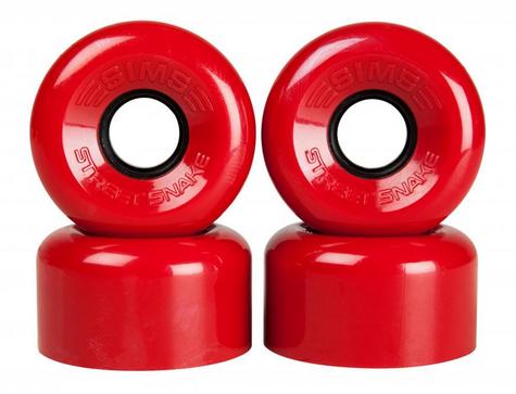Sims Street Snakes 62mm Set Of 4 Wheels Red - main image