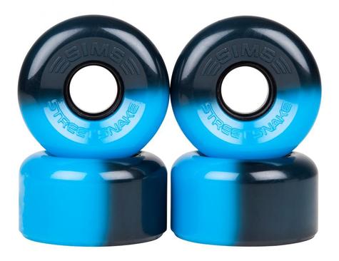 Sims Quad Wheels Street Snakes Black - Blue Pack Of 4